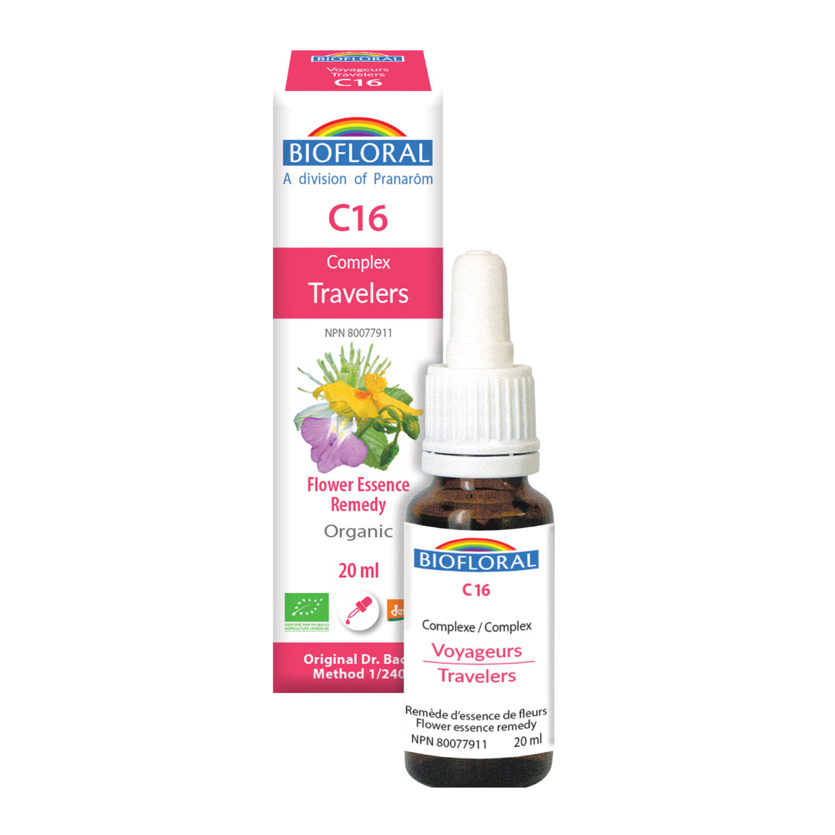 Biofloral - Complexe 16 - Travelers - 20 ml