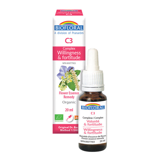 Biofloral - Complexe 3 - Willingness & fortitude - 20 ml