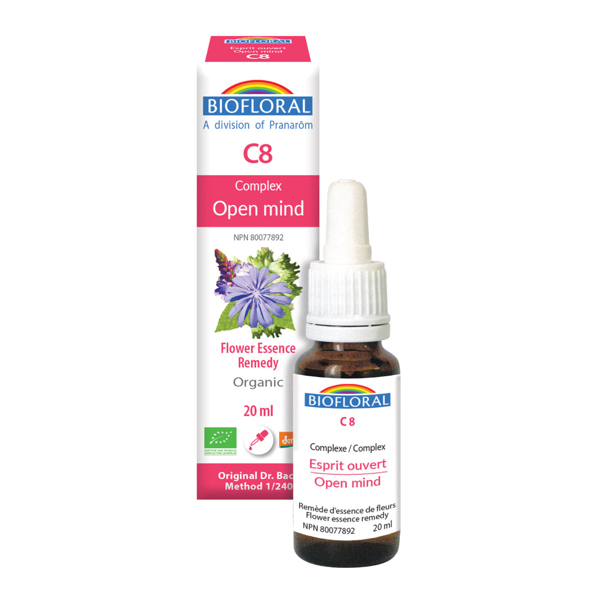 Biofloral - Complexe 8 - Open mind - 20 ml