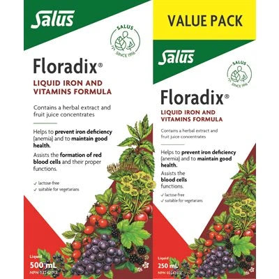 Salus-Floradix Value Pack (500 ml + 250 ml)