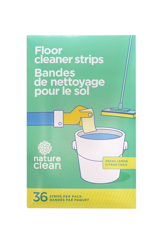 Nature Clean   Household Products   Floor Clnr Strip Fresh Lemon36CT