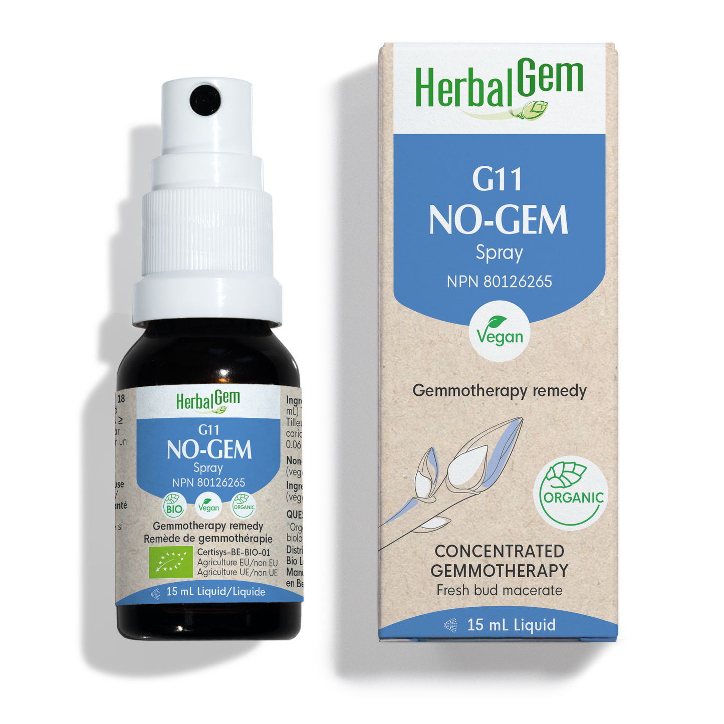 HerbalGem - G11 NO-GEM spray - 15 ml