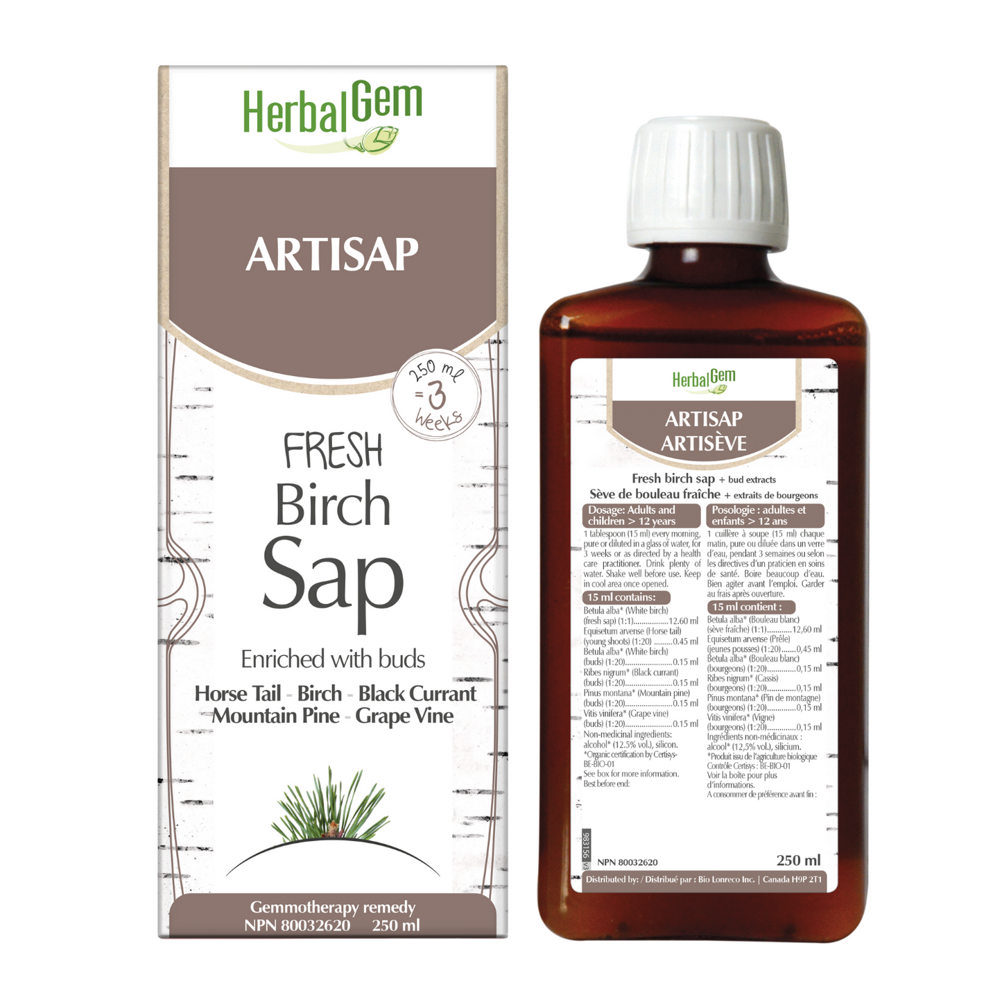 HerbalGem - G28 Artisap - 250 ml