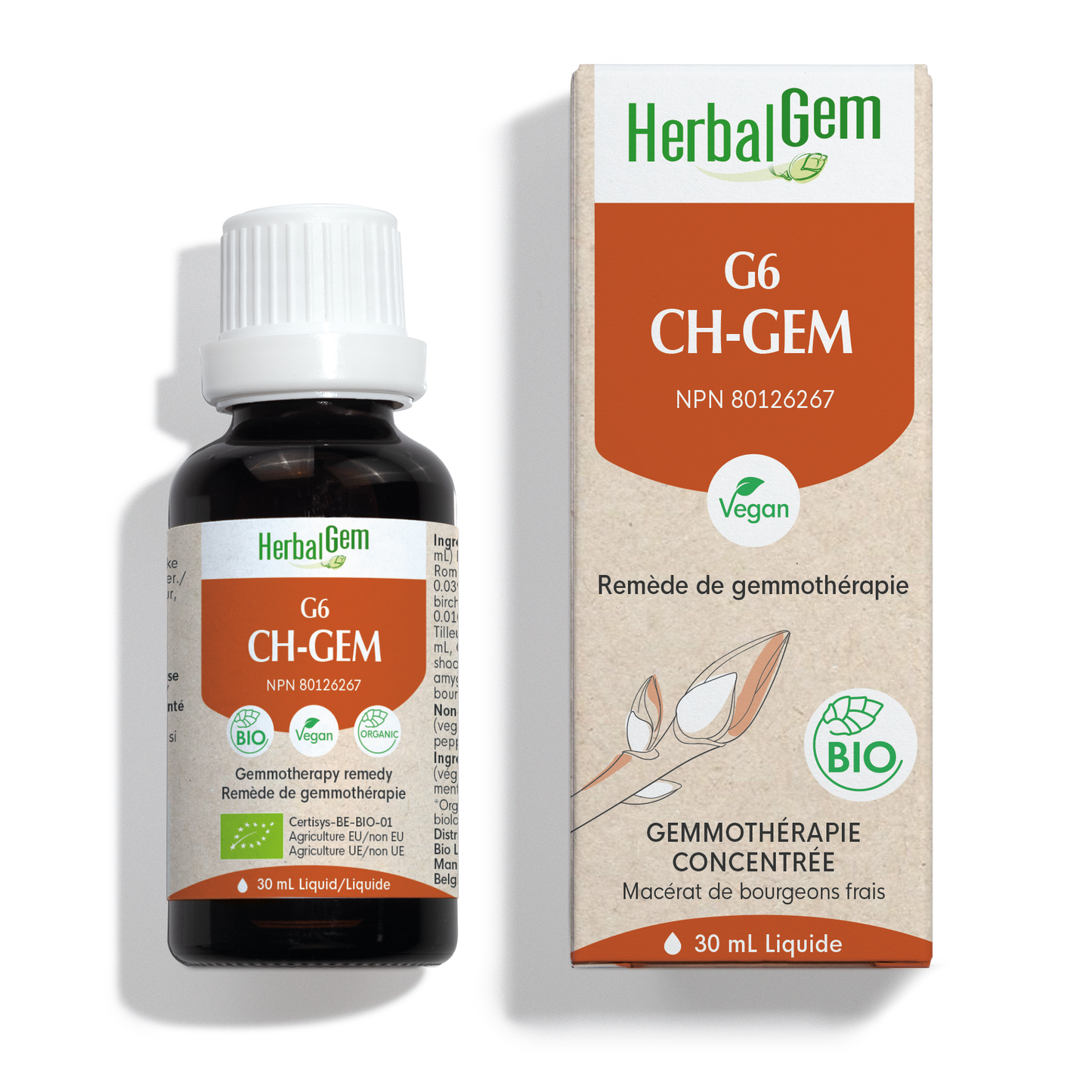 HerbalGem - G6 CH-GEM - 30 ml