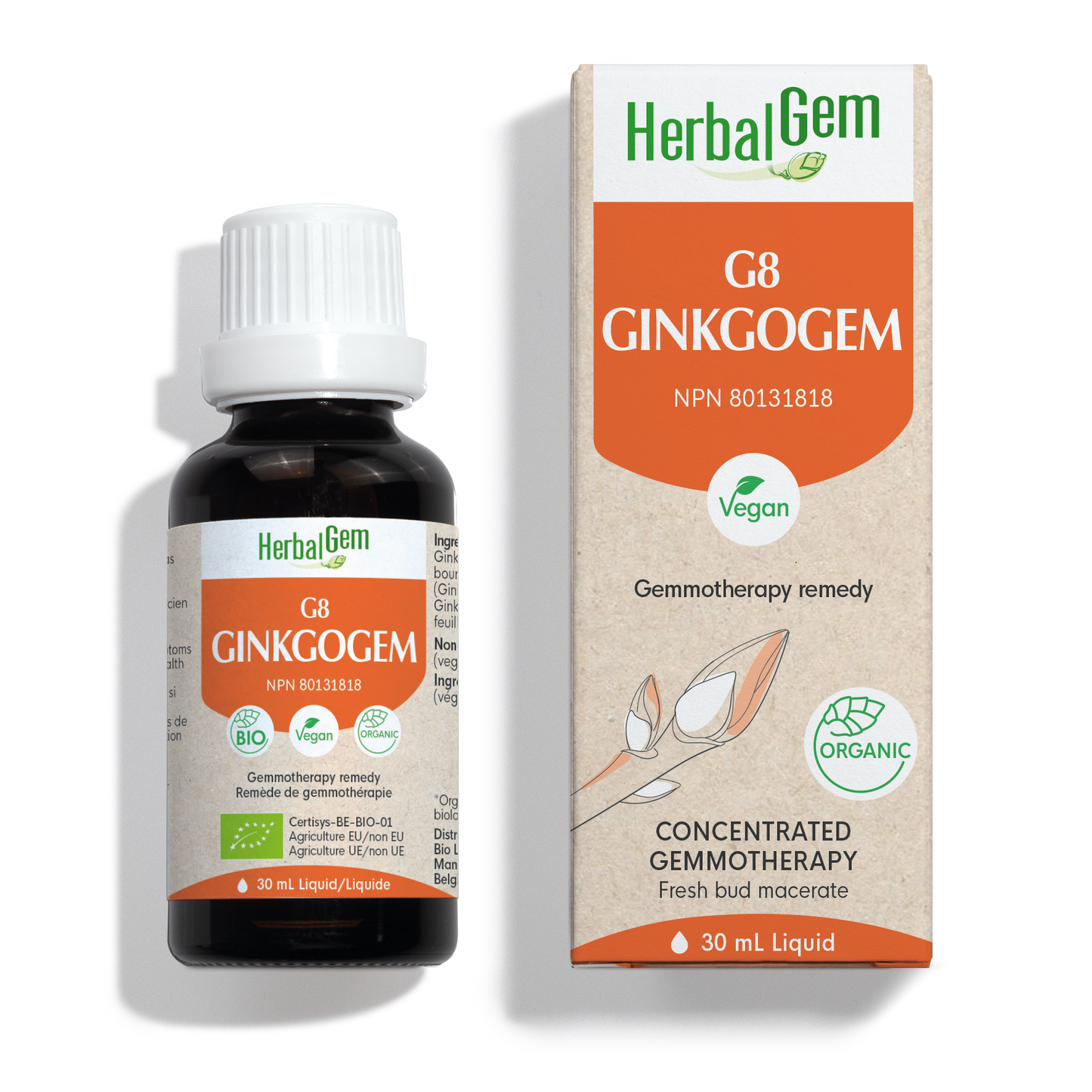 HerbalGem - G8 GINKGOGEM - 30 ml