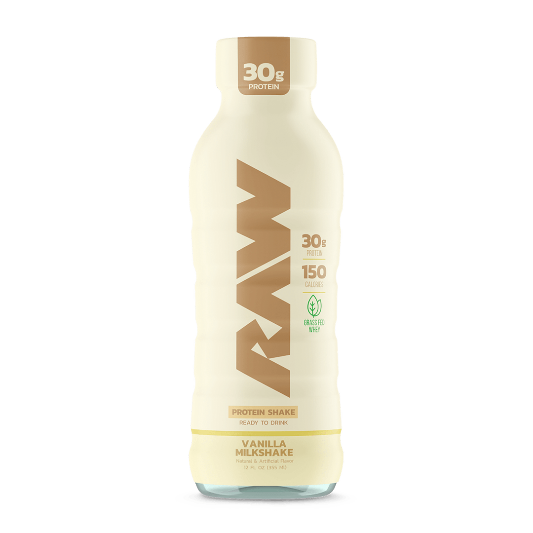 Raw Protein Shake RTD Vanilla 355 mL - Case of 12