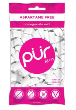 PUR GUM Pomegranate Gum Bag 77g