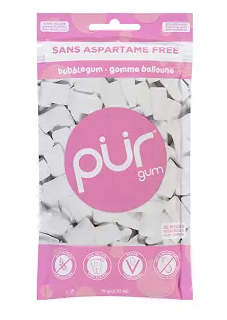 PUR GUM Bubble Gum Bag 77g