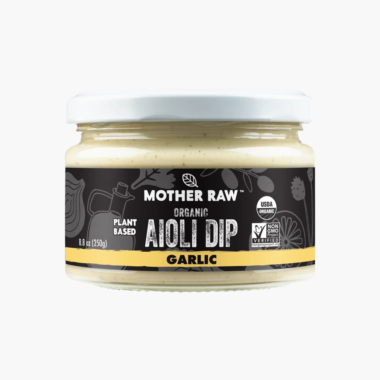 MOTHER RAW - Organic Garlic Aioli Dip 250g
