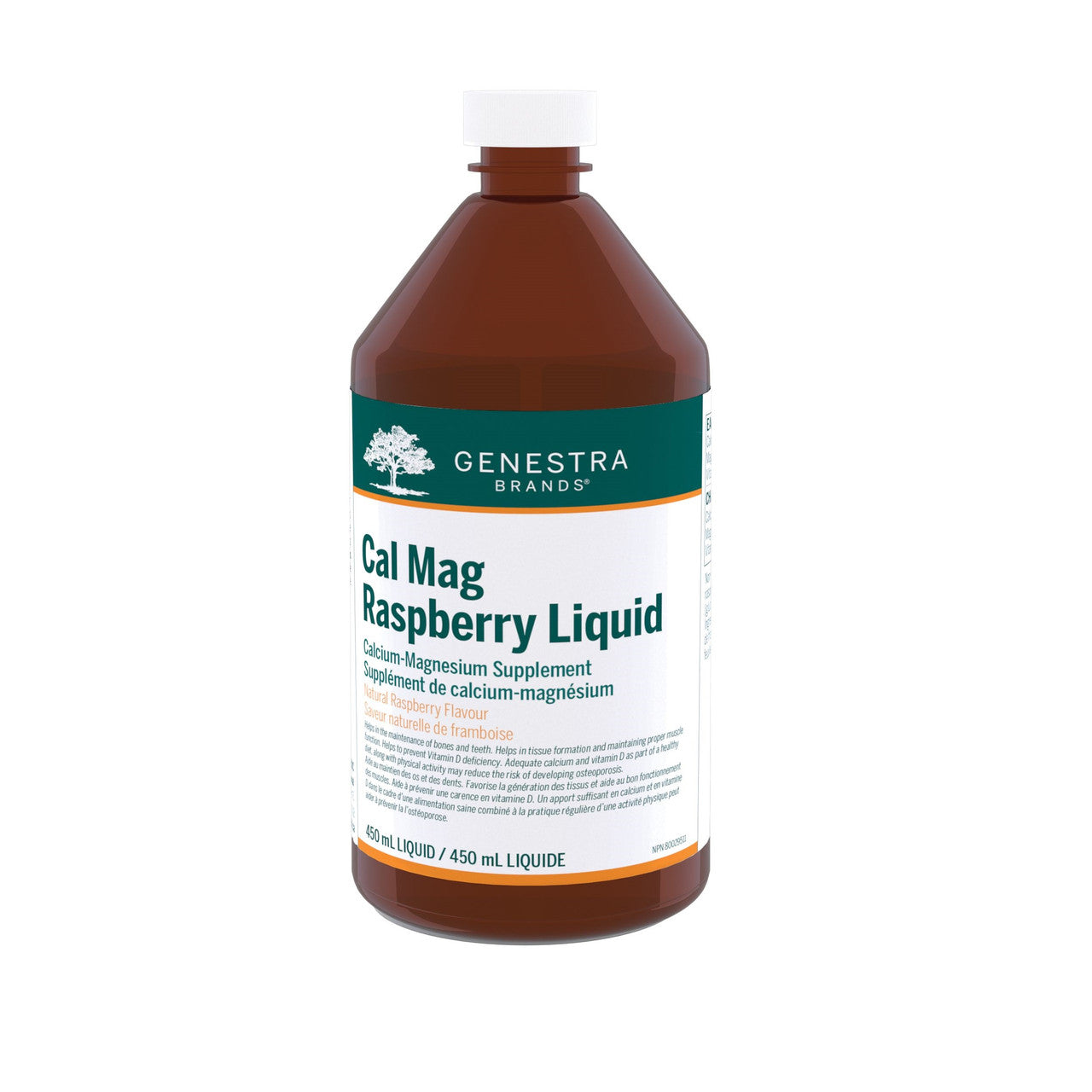 GENESTRA Cal Mag Liquid + D (Raspberry) 450 mL