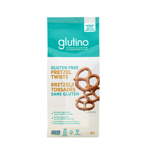 Glutino - Pretzel Twists Family Bags 400G