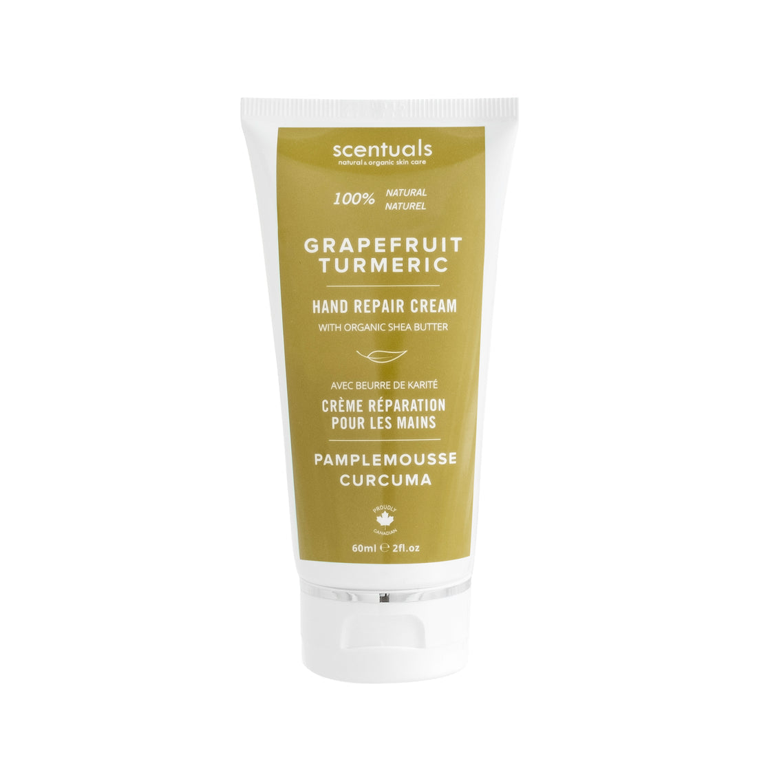 Scentuals - Hand Repair Cream - 60ML Grapefruit Turmeric