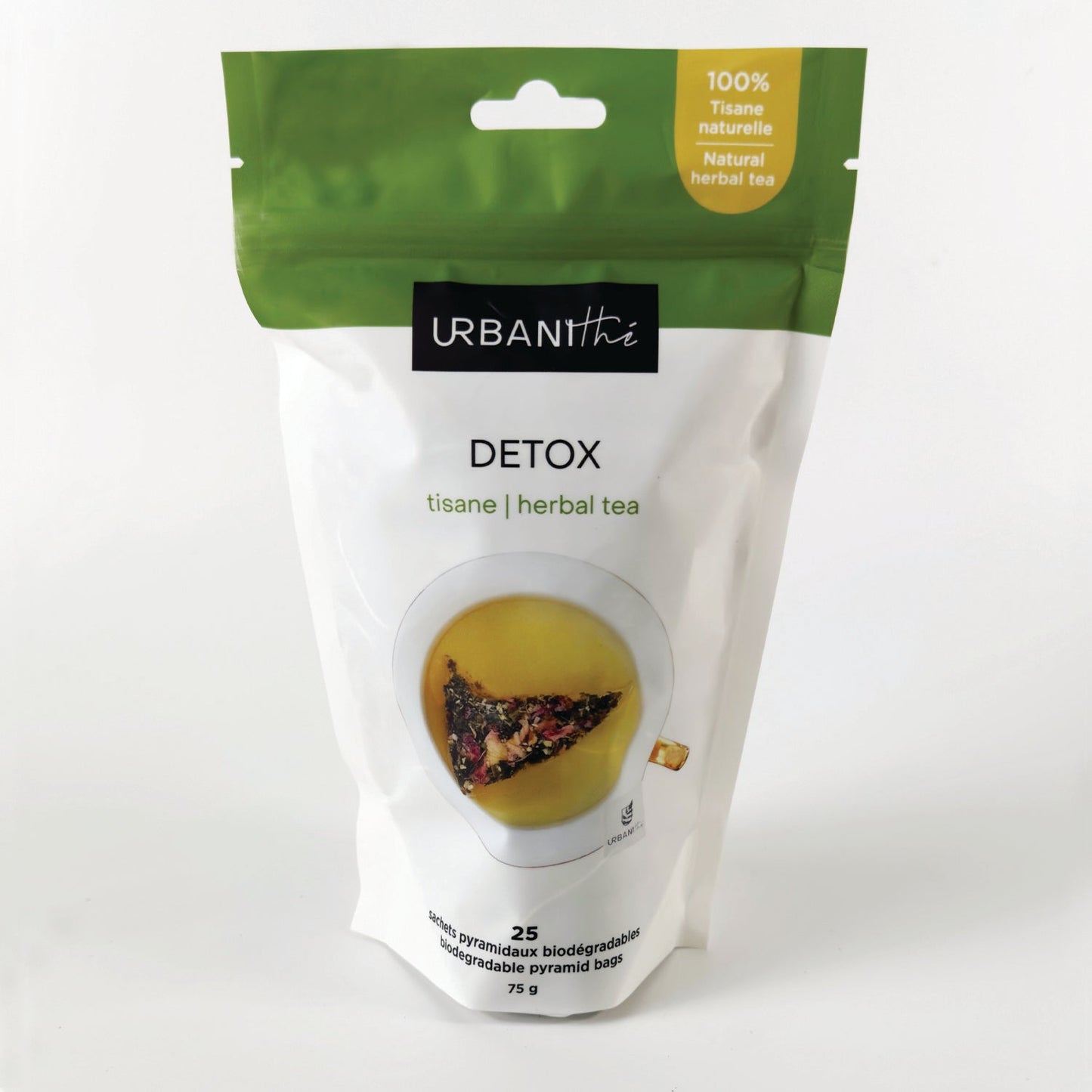 Urbanithé - Detox – Herbal tea, theine-free - 25 sachets