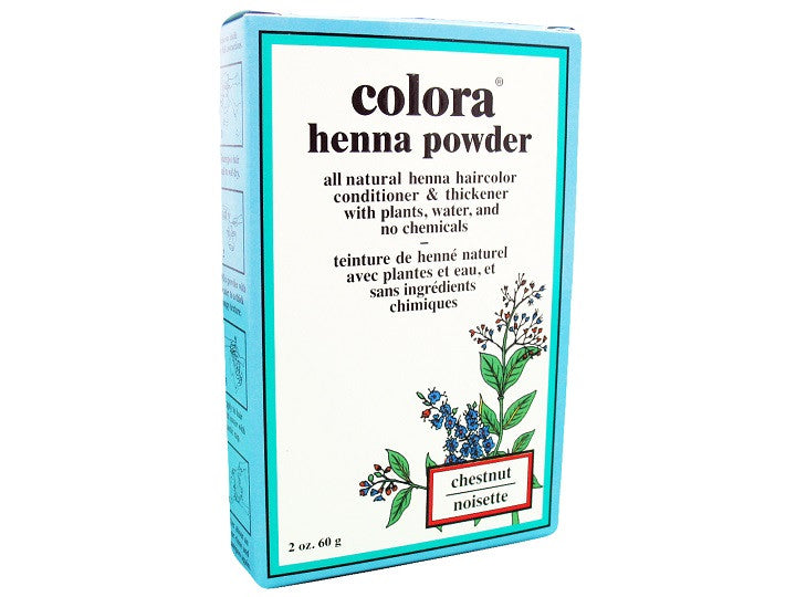 COLORA COLORA HENNA POWDER, CHESTNUT, 60g