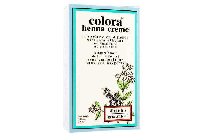 COLORA COLORA HENNA CREAM, SILVER FOX, 59ml