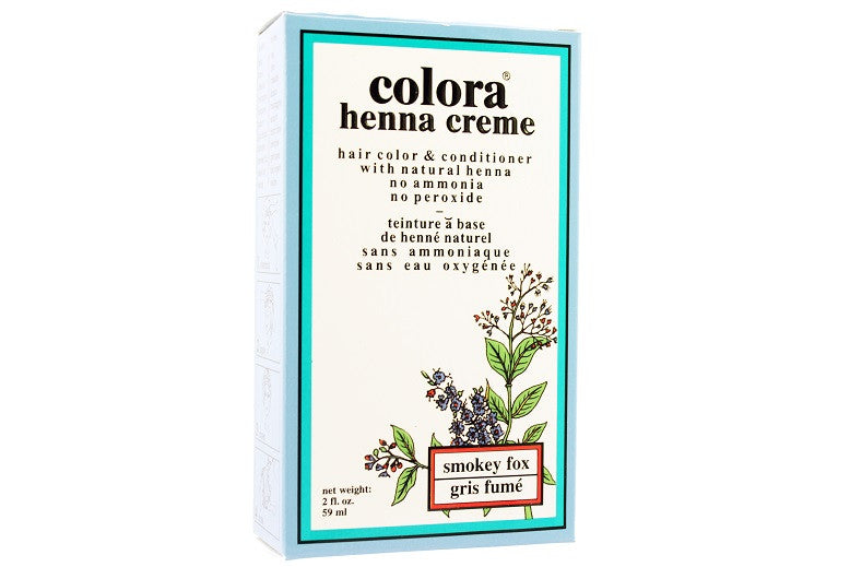 COLORA COLORA HENNA CREAM, SMOKEY FOX, 59ml