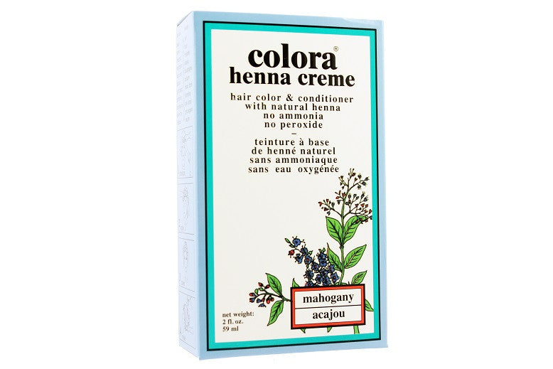 COLORA COLORA HENNA CREAM, MAHOGANY, 59ml