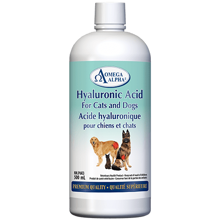 Omega Alpha Hyaluronic Acid for Cats and Dogs
500 mL