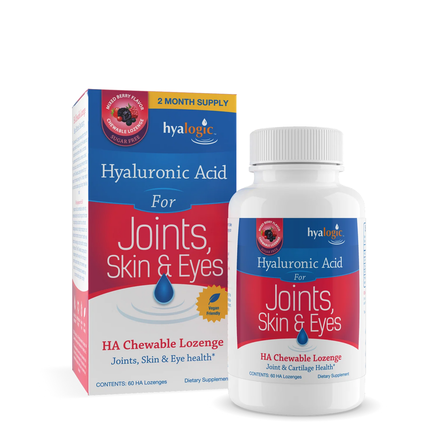 HYALOGIC * Joint Logic HA Lozenge, 60pcs