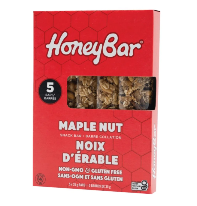 Honey Bar - MAPLE PECAN ( 5 X 40G )
