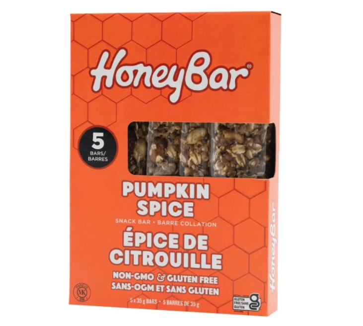 Honey Bar - PUMPKIN SPICE ( 5 X 40G )