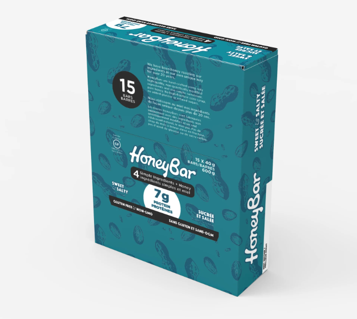 Honey Bar Sweet & Salty Snack bar - 15 x 40g bars