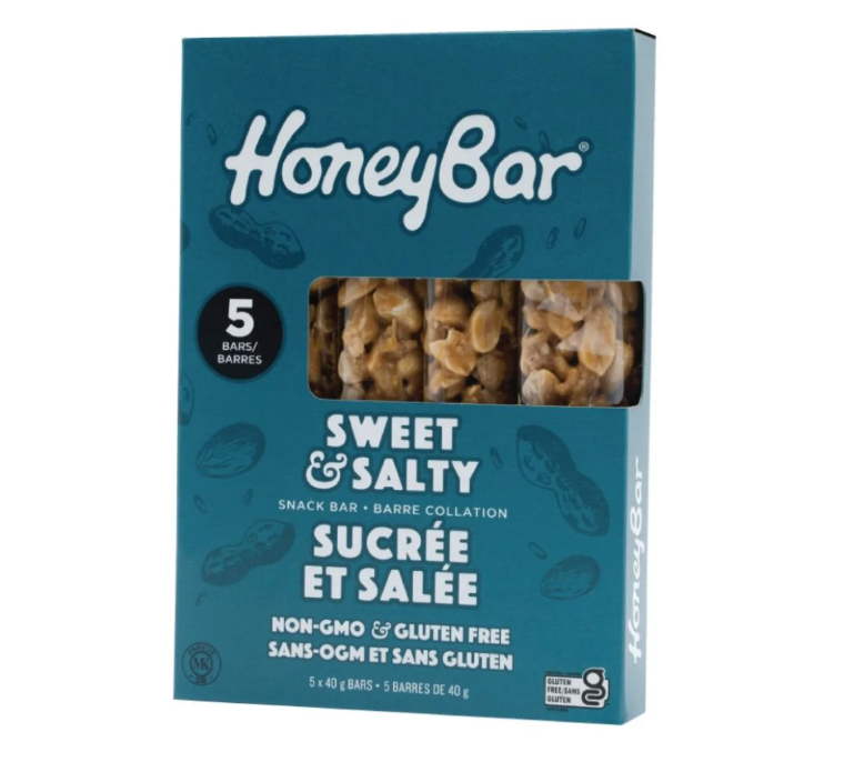 Honey Bar Sweet & Salty Snack bar - 5 x 40g bars