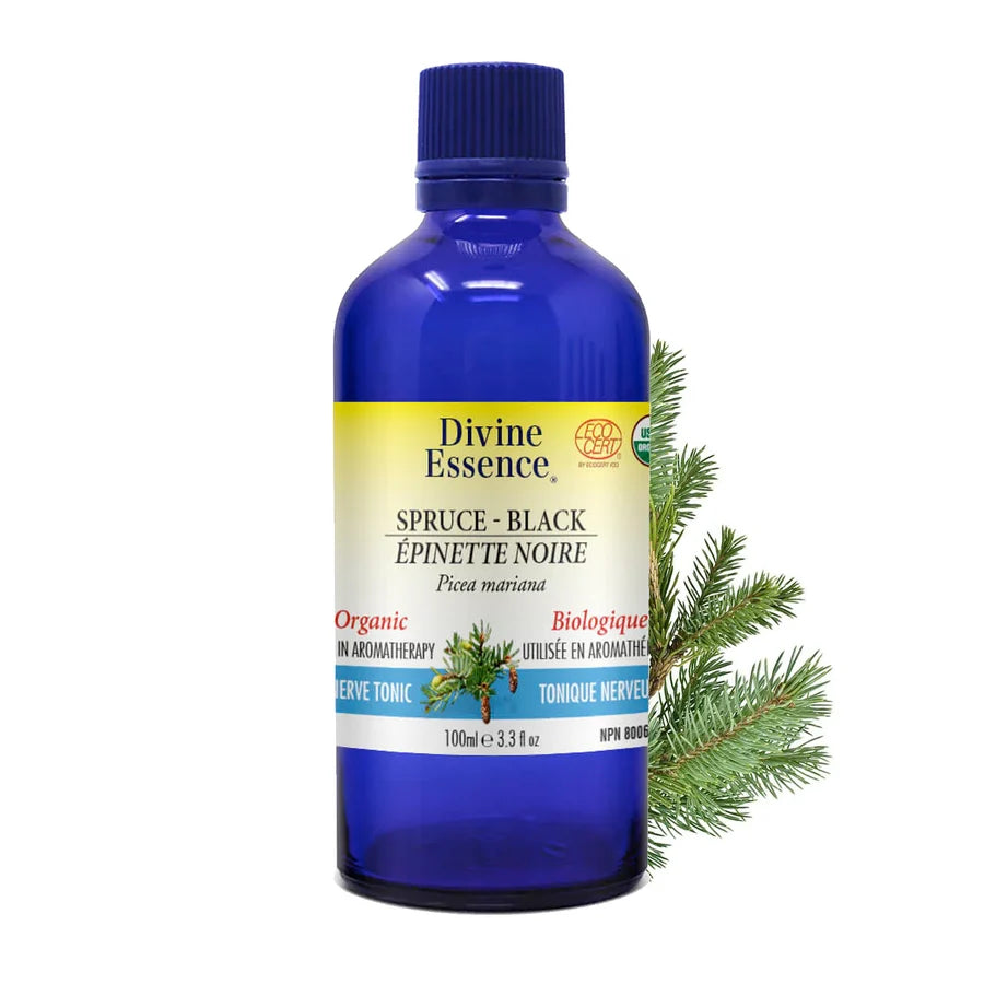 Divine Essence - Spruce - Black (Organic) - 100ml