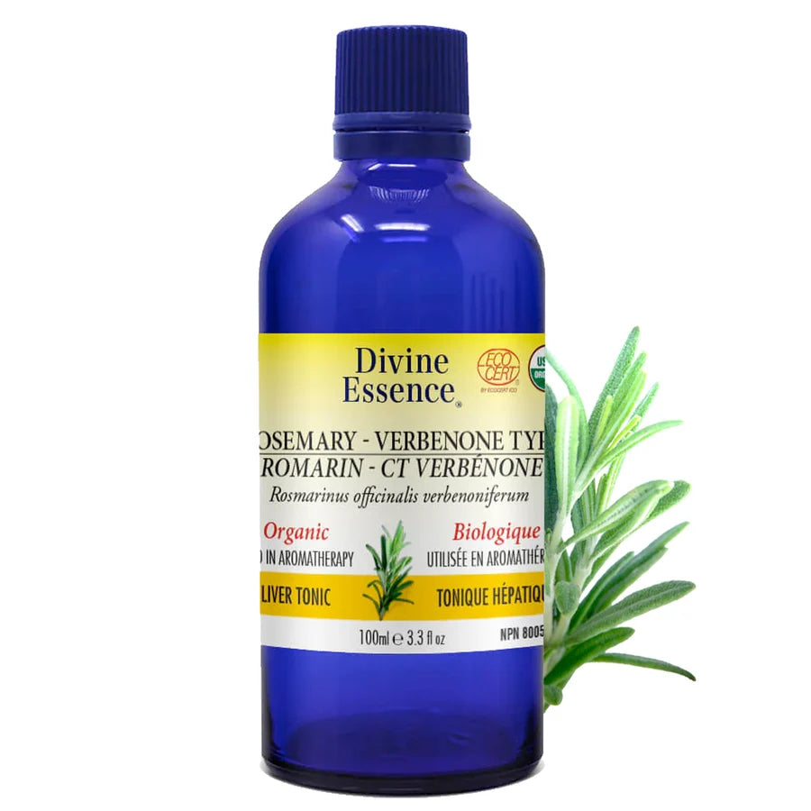 Divine Essence - Rosemary - Verbenone Type (Organic) - 100ml