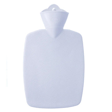 HUGO FROSCH HOT WATER BOTTLE, 1.8L, WHITE