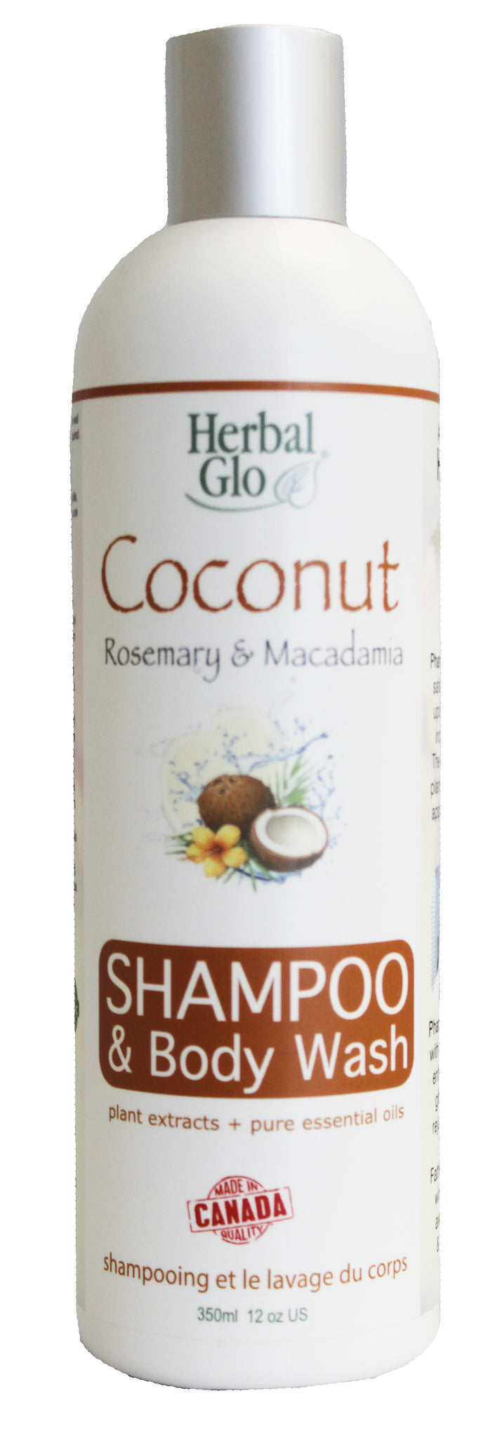 AXEL KRAFT-COCONUT / ROSEMARY MACADAMIA SHAMPOO+BODY WASH, 350ml
