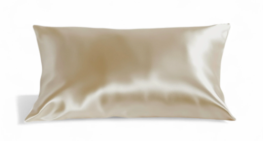 HoneyLux Organic Silk Pillowcase - CHAMPAGNE