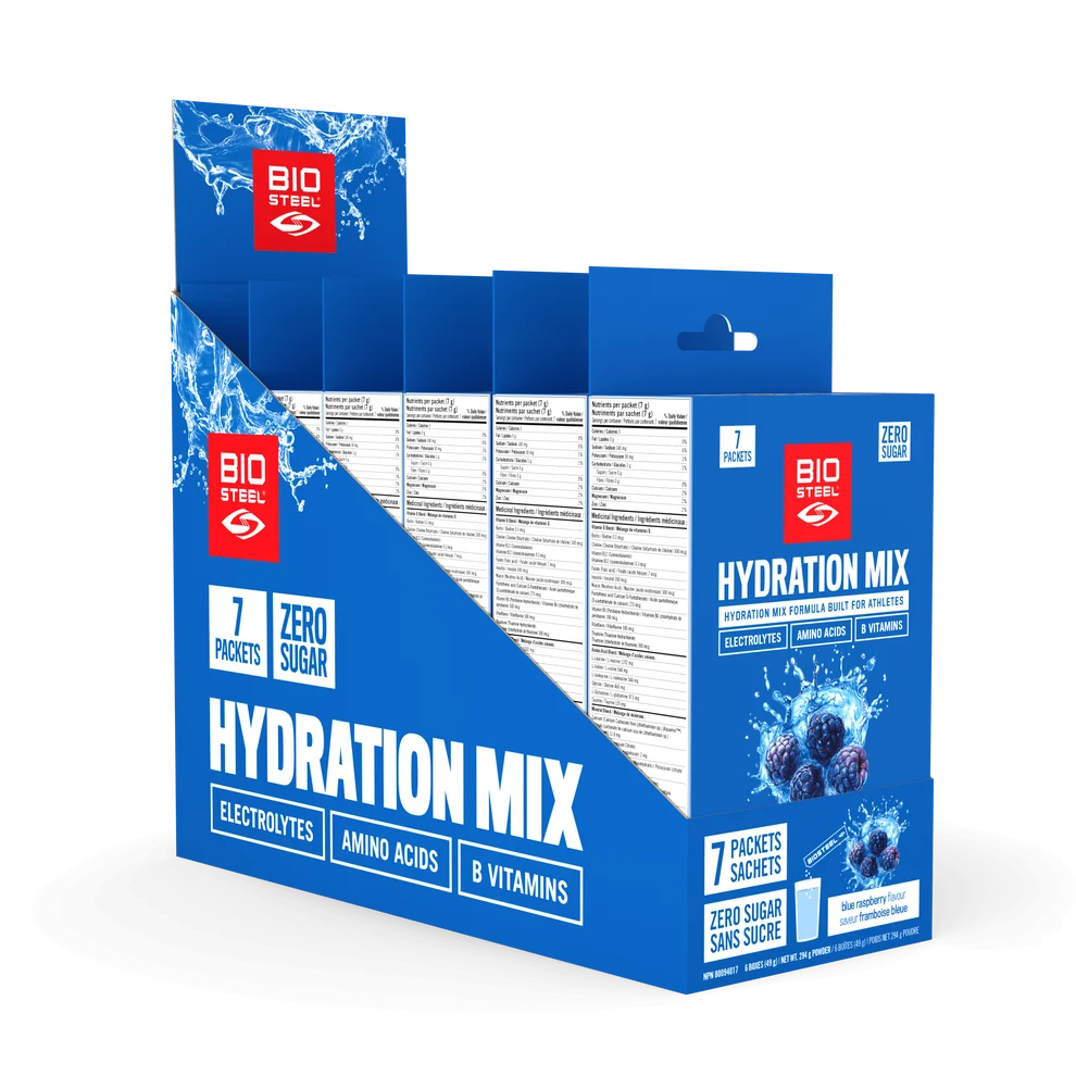BioSteel - Hydration Mix Blue Raspberry 7pk 49g (Case of 6)
