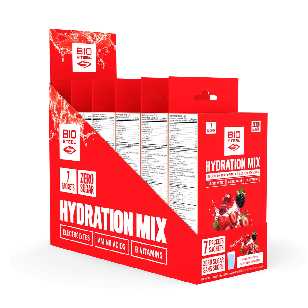 BioSteel - Hydration Mix Mixed Berry 7pk 49g (Case of 6)