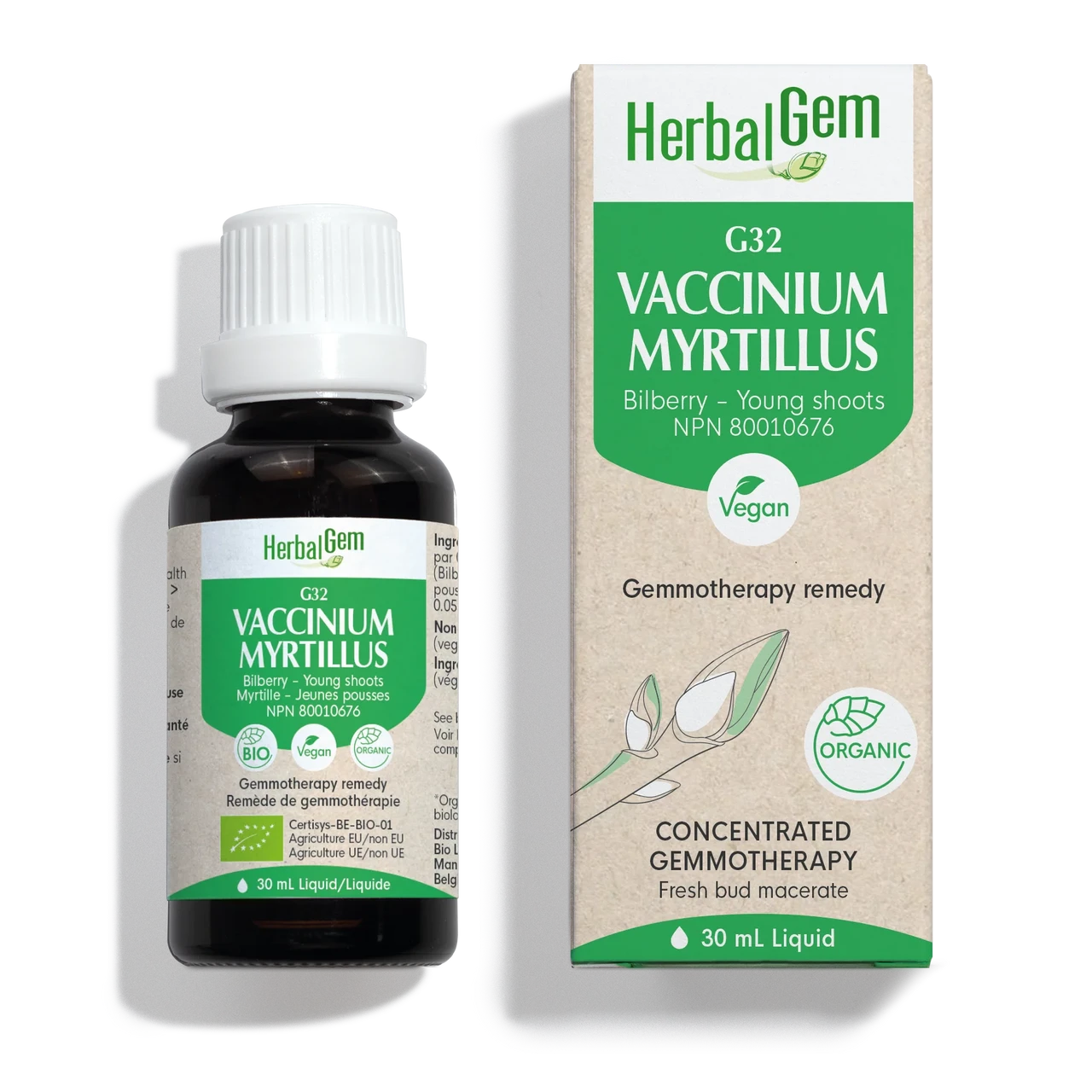 HerbalGem Vaccinium myrtillus 30 ml
