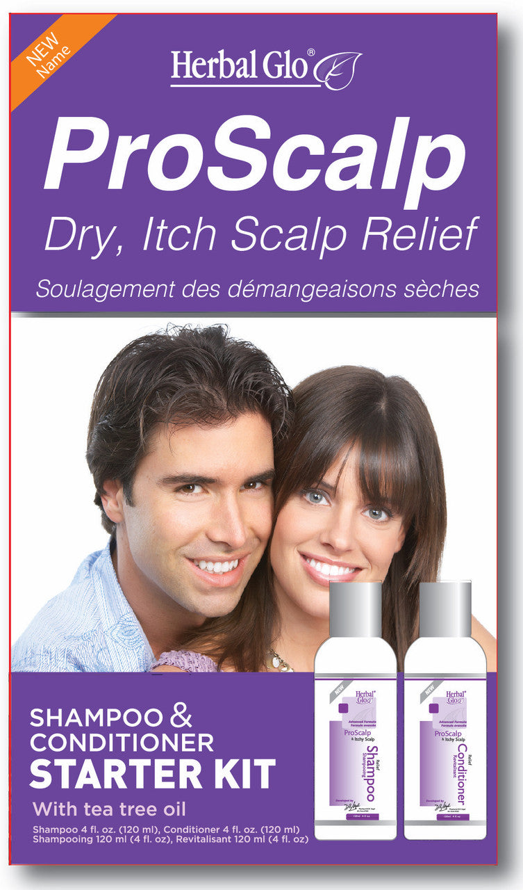 HERBAL GLO PSORIASIS SHAMPOO & CONDITIONER STARTER KIT