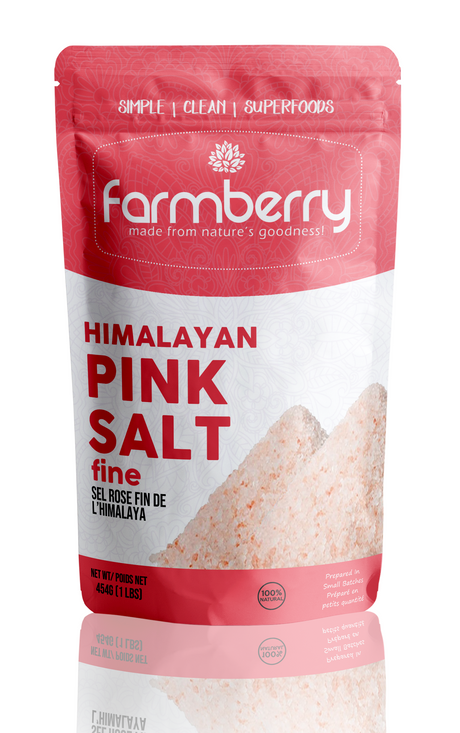 Farmberry Farmberry Flavour: Himalayan Pink Salt - Fine
Container Size: 454 g Each