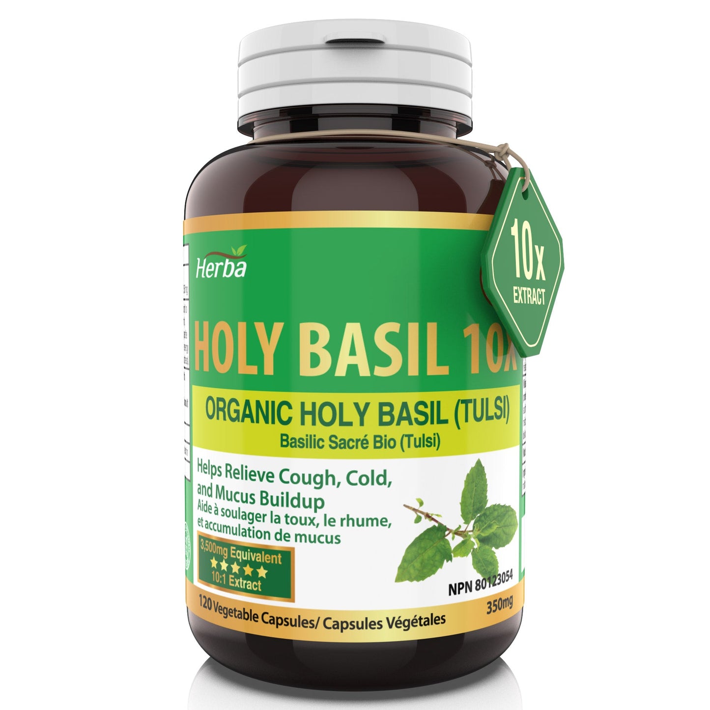 Herba Holy Basil 350mg - 120 Capsules