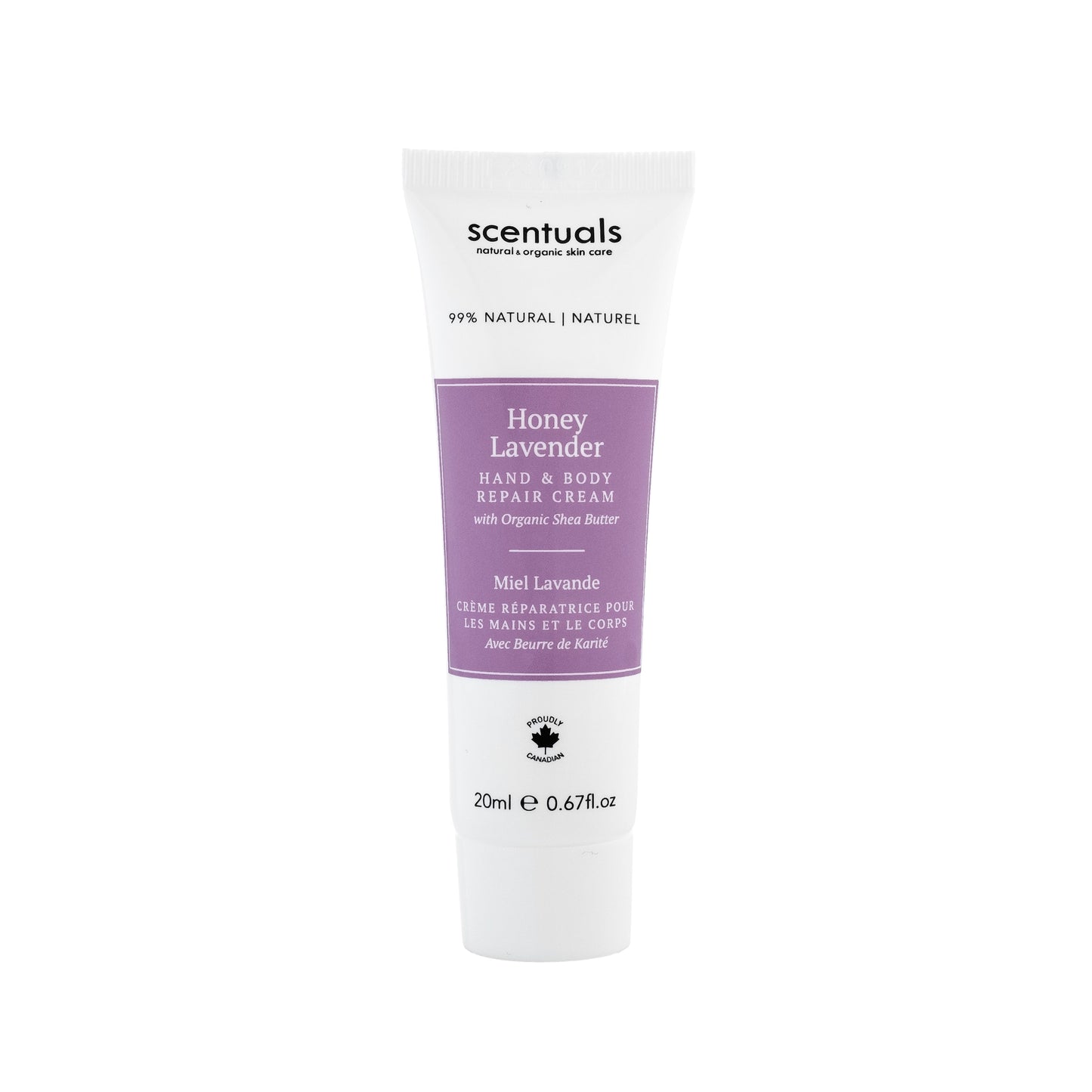 Scentuals - Hand Repair Cream - 20ML Honey Lavender