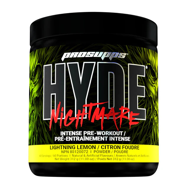 ProSupps Hyde Nightmare | Lightning Lemon | 60 Servings