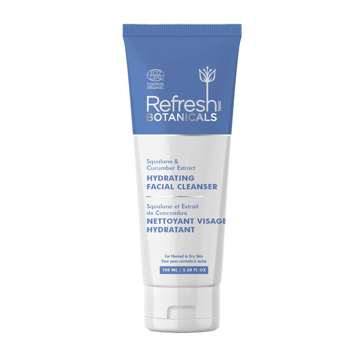 REFRESH BOTANICALS Hydrating Facial Cleanser, 100ml