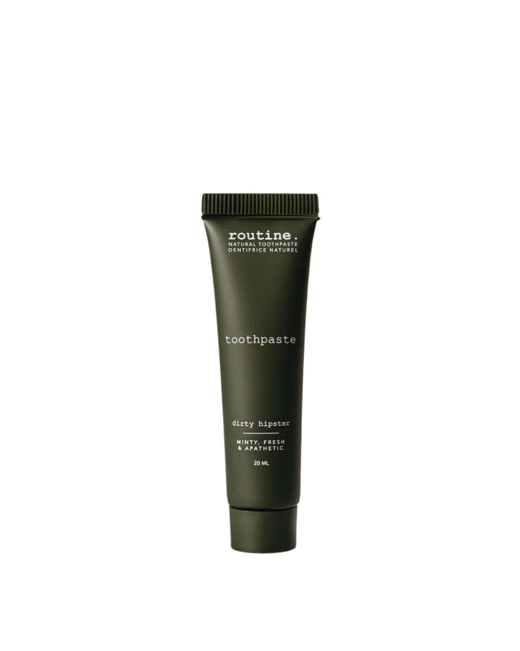 Routine Natural Beauty Dirty Hipster Toothpaste - Mini 20ml