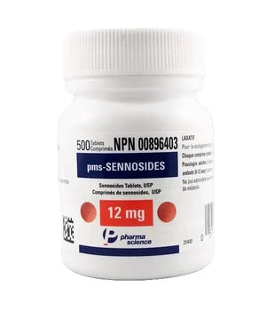 SENNOSIDES TB 12MG 500 PMS TABLET