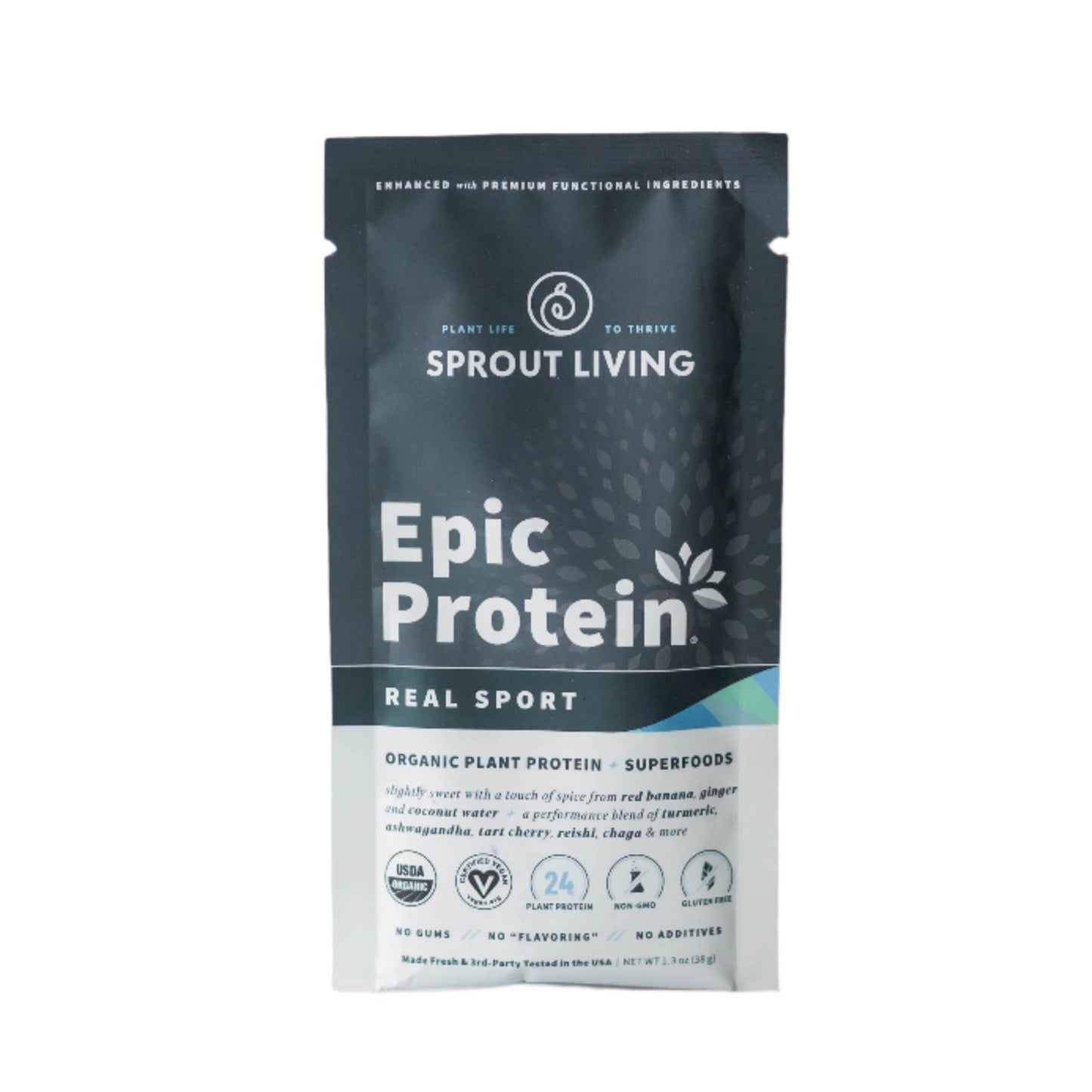 Sprout Living Sprout Living Epic Blends Real Sport Container Size: 38 g Each