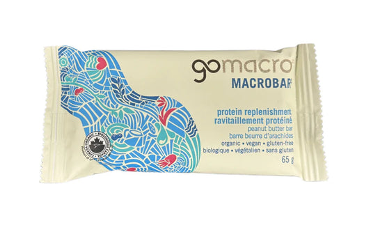 GOMACRO PROTEIN BARS - Peanut Butter 65g