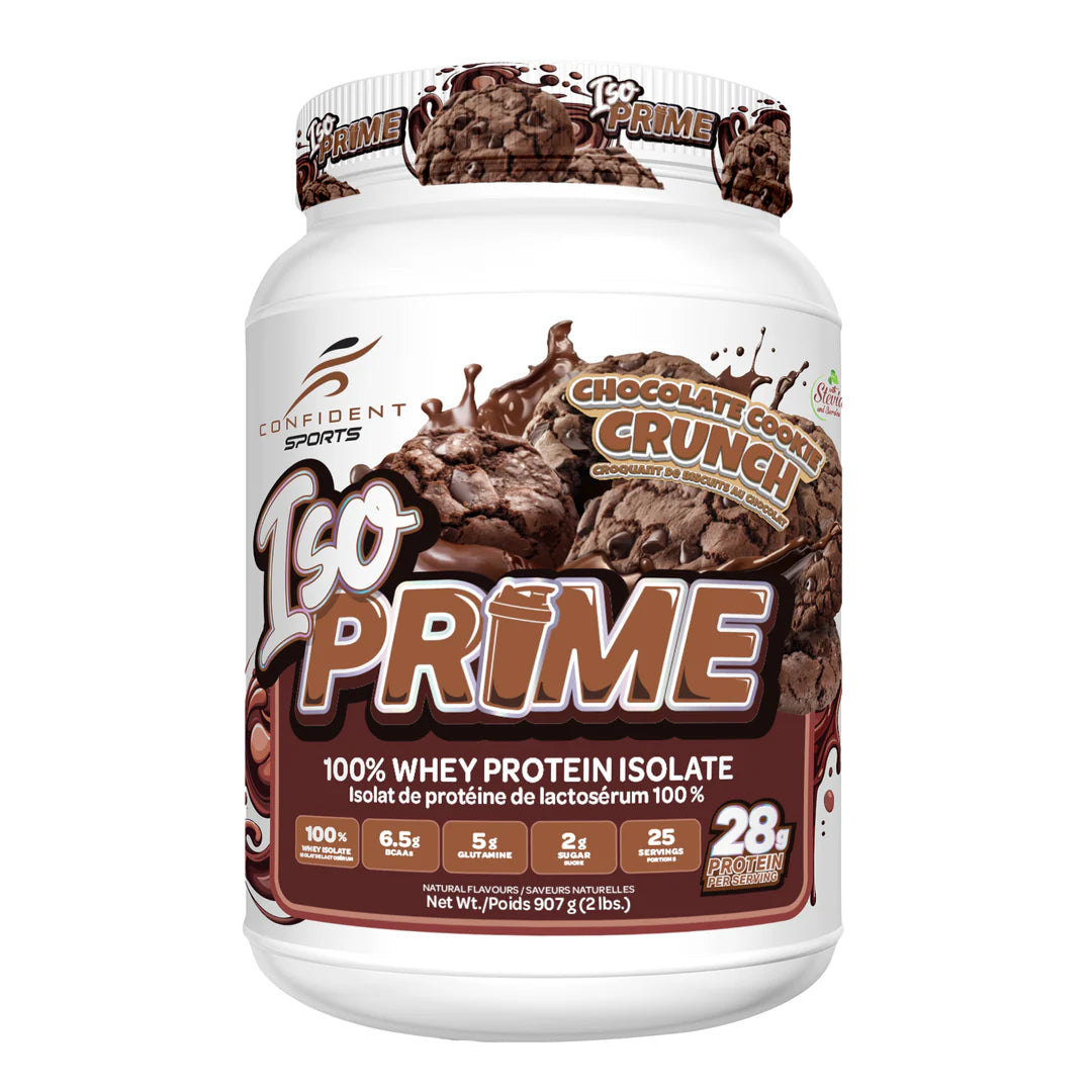Confident Sports - Iso Prime - 100% Whey Protein Isolate - Chocolate Cookie Crunch