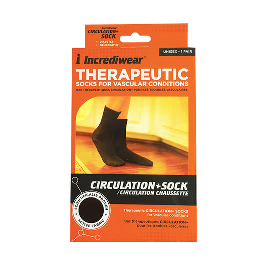 Incrediwear Circulation Socks Crew Colour: Black
Clothing Size: Large