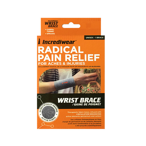 Incrediwear Sleeves Wrist Colour: Gray
Clothing Size: Small / Medium
