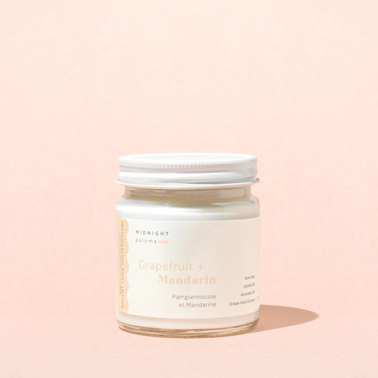 Midnight Paloma - LOTIONS - Mandarin + Grapefruit Body Scrub 4oz