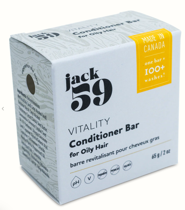 Jack59 VITALITY Conditioner Bar for oily hair